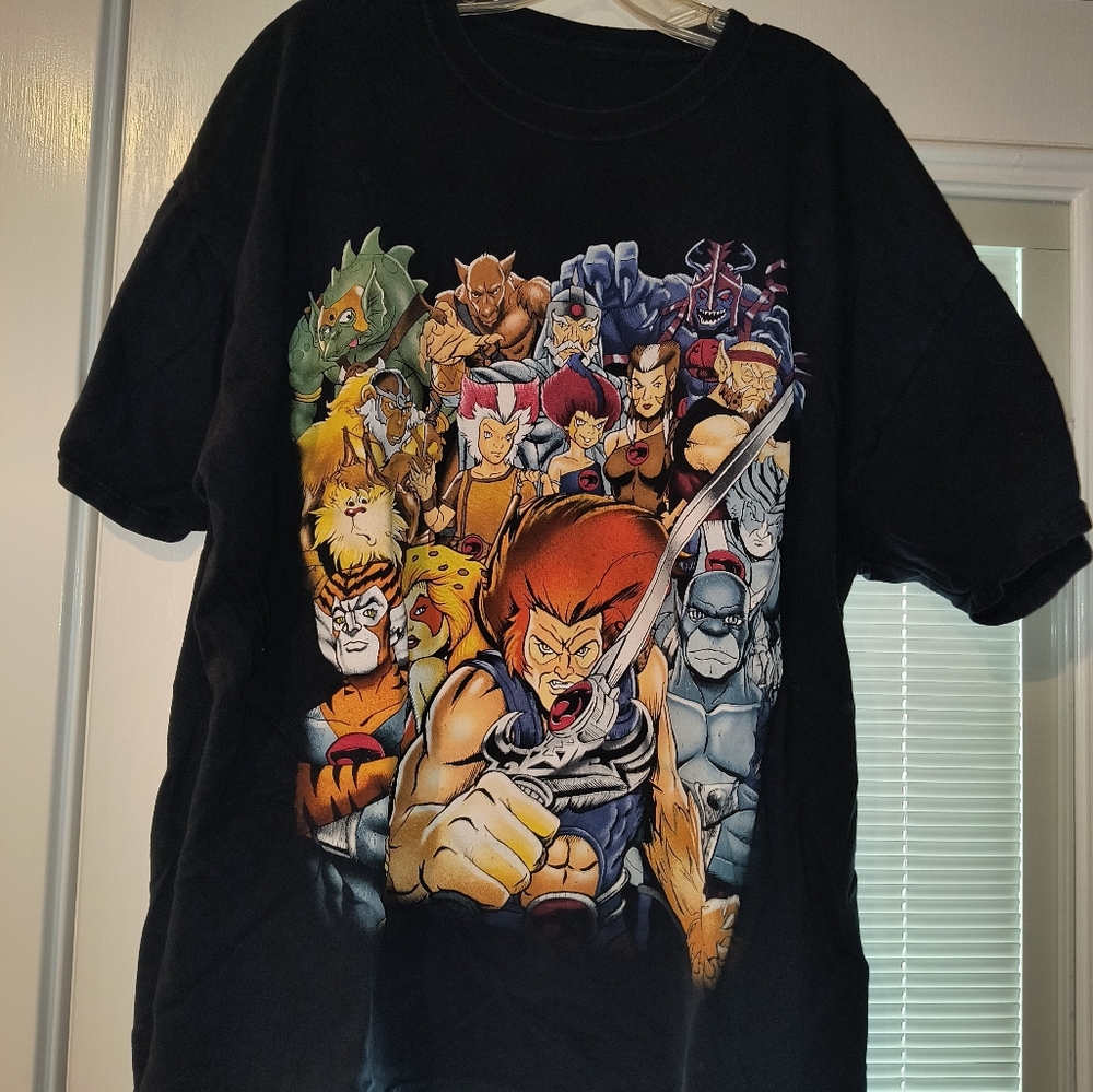 Thundercats t-shirt all characters collage